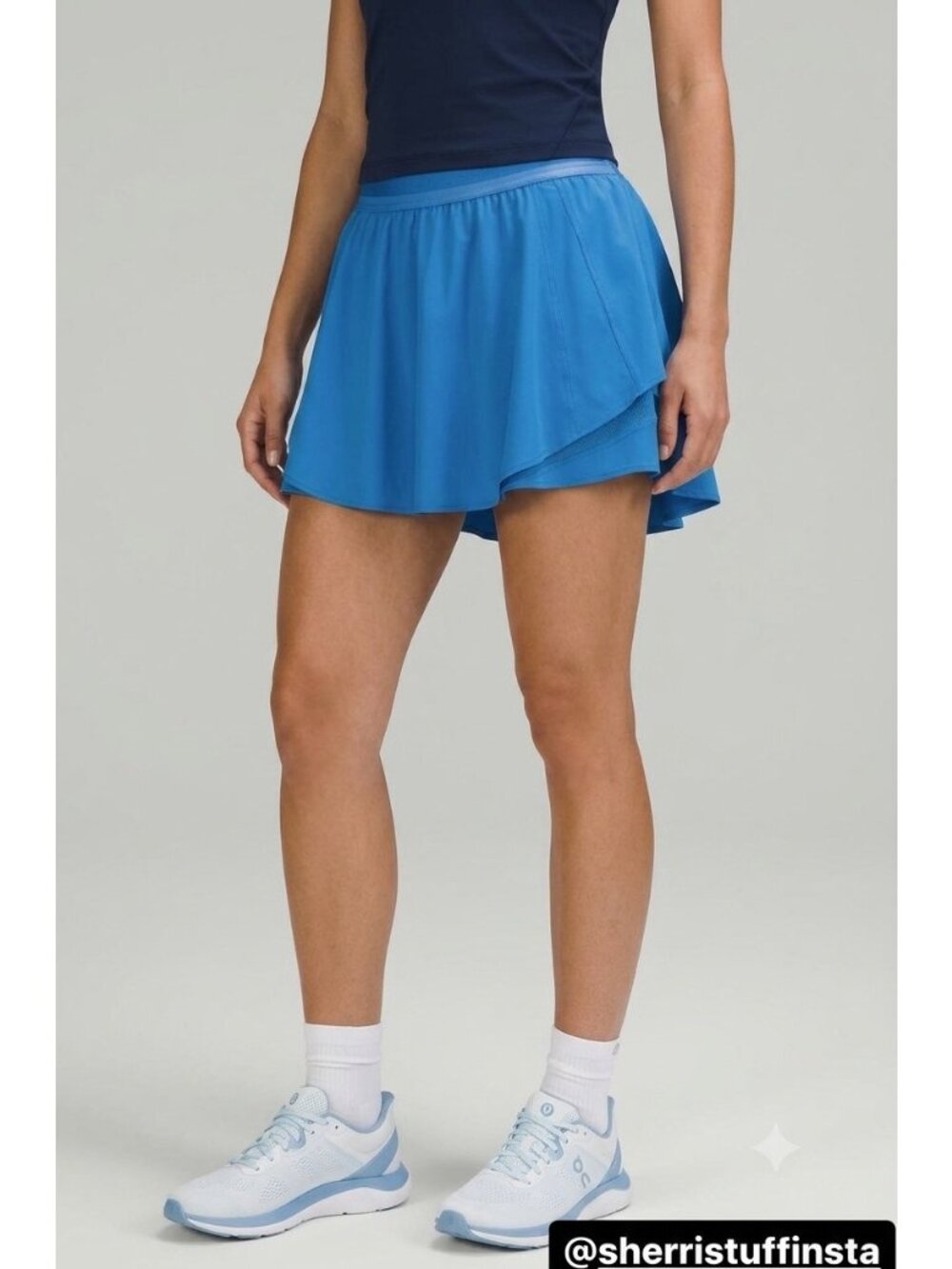 NEW NWT Lululemon Court Rival High Rise Skirt Long 15" Poolside Lined Shorts 0